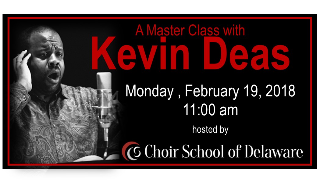 Master Class With Kevin Deas